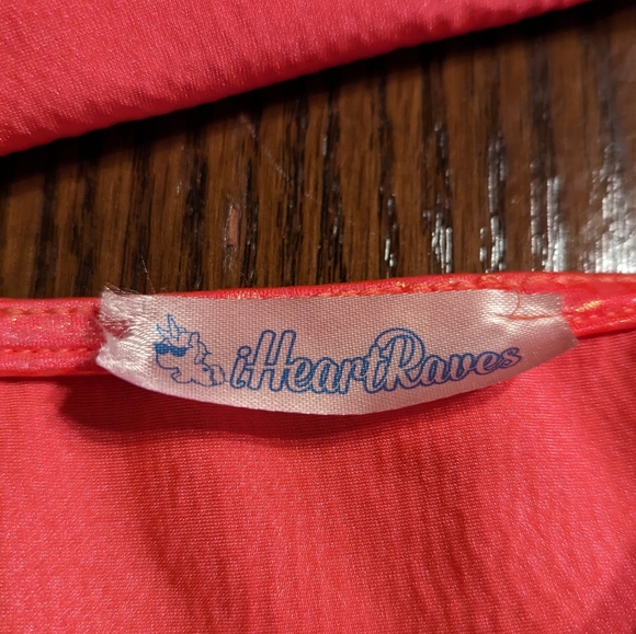 IheartRaves Coral halter top - snake skin - Picture 4 of 4